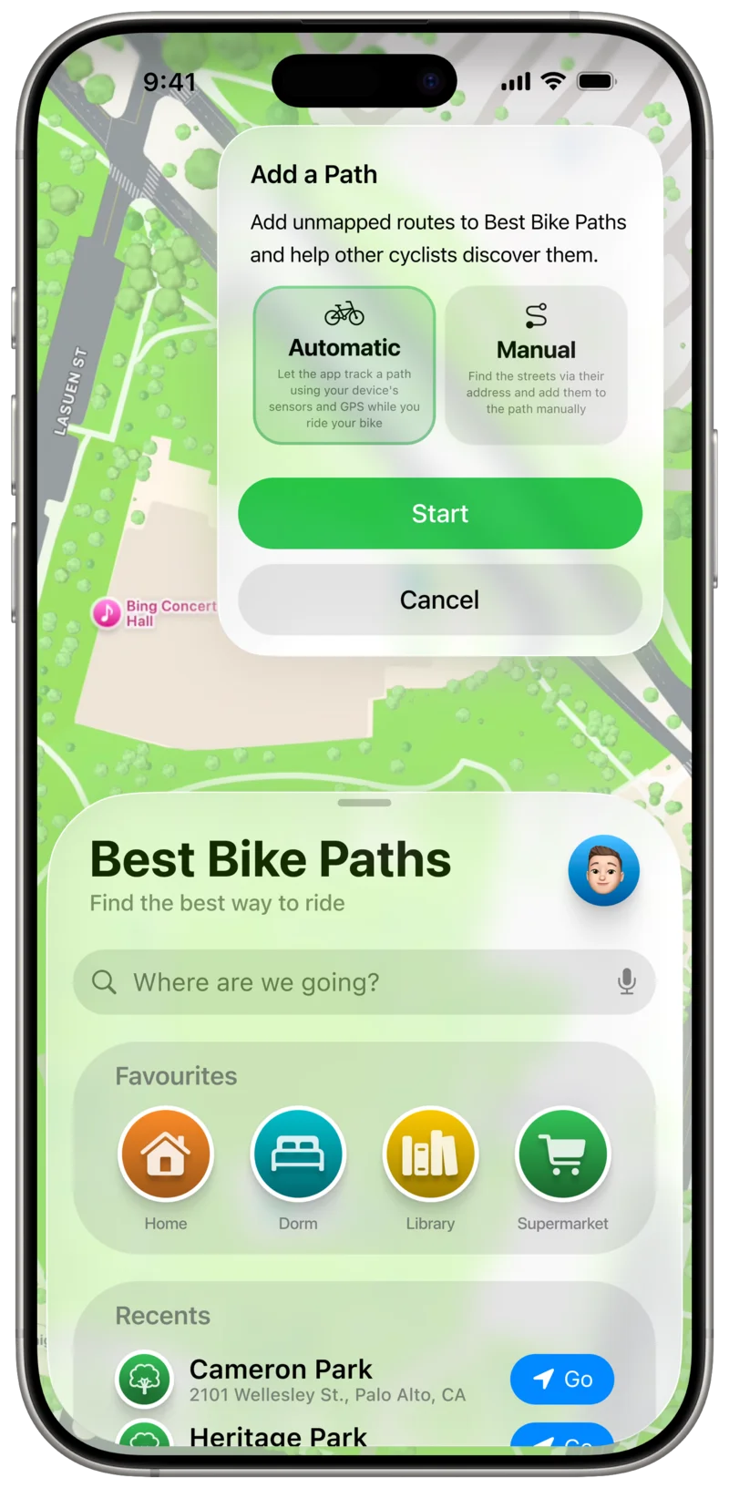 Add Path Menu - Automatic